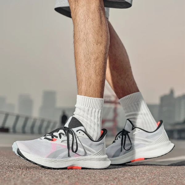 reebok Floatride Energy 5 Беговые кроссовки Низкий Верх Серый Белый Мужские