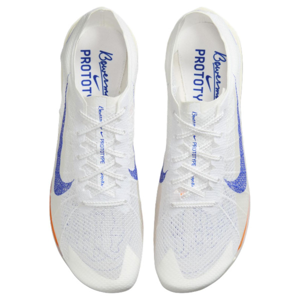 Nike Air Zoom Победа Беговые кроссовки Низкие Белый/синий/оранжевый Унисекс