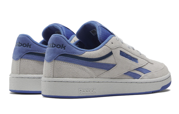 reebok Club C Series Кроссовки для скейтбординга Низкие Голубо-серые Унисекс