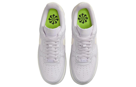 Nike Air FORCE 1 Low Топ Скейтборд Кроссовки Женские Светло-фиолетовые