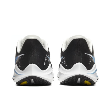 Nike Air Zoom Vomero 14 Non Slip Легкий Низкий Топ Марафон Беговые кроссовки Женские Черный Белый Синий