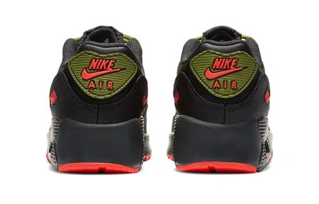 Nike Air Max 90 Детская повседневная обувь Низкий Топ Пре-Школа