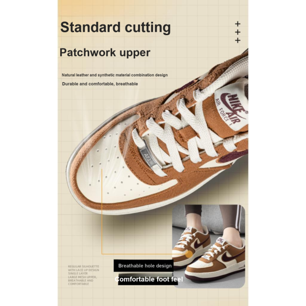 Nike Air Force 1 '07 LV8 'Light British Tan' GS