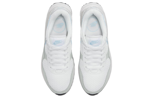 Nike Air Max SYSTM Low Топ Спортивная повседневная обувь Женская Белый Серый