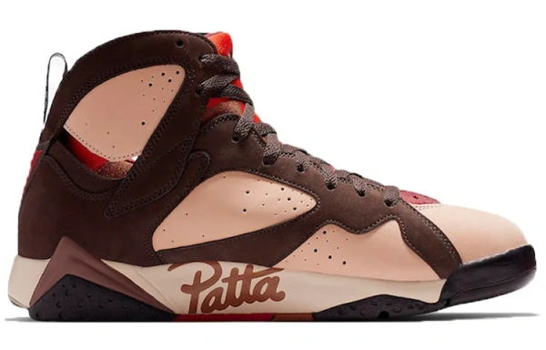 Jordan Air JORDAN 7 Винтажные баскетбольные кроссовки Высокие Мужские