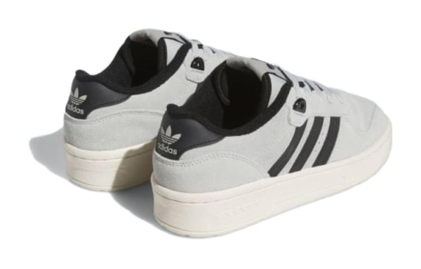 adidas Rivalry Low Wonder Silver Core Black Off White GS