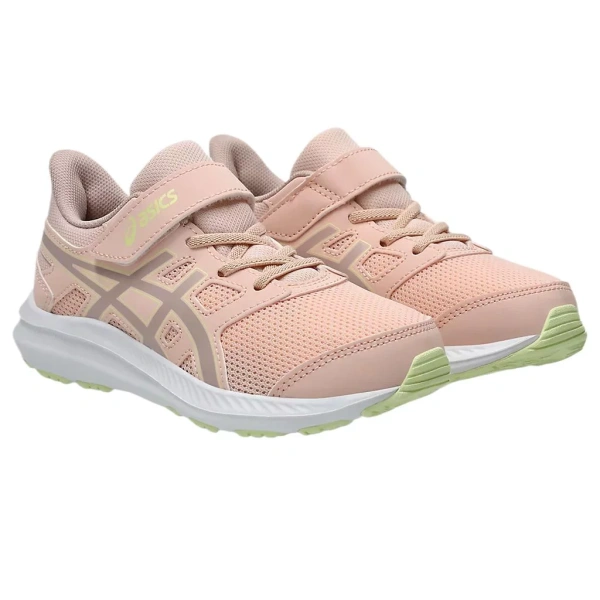 Asics Jolt 4 Cushioning, Slip Resistant, And Abrasion Resistant Low Top Kids Lifestyle Shoes Pink Kids'