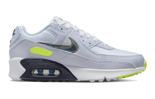 Nike Air Max 90 3D Swoosh Grey GS