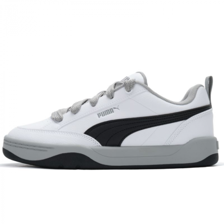 PUMA Park Lifestyle Anti Slip Wear Resistant Low Top Skateboard Shoes Unisex Black White