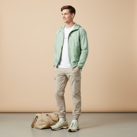 SALOMON XT 6 Устойчивый к истиранию Дышащий Низкий Топ Уличная обувь Unisex Light Зеленый