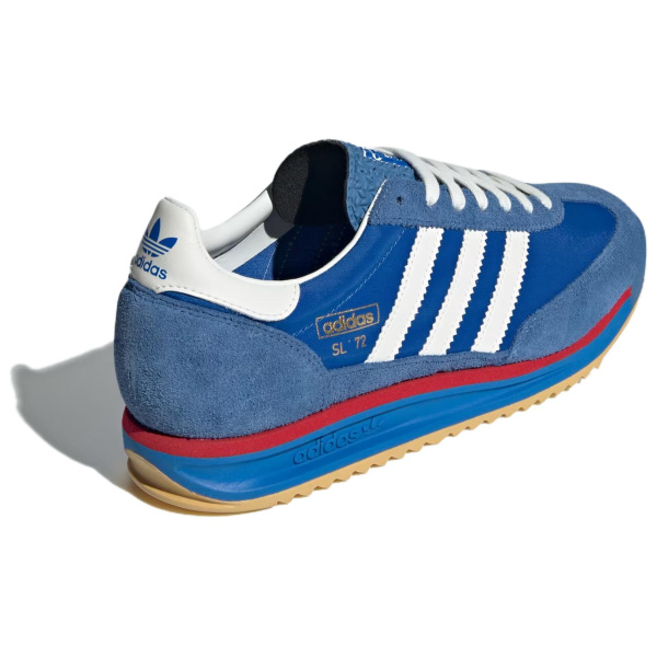 adidas originals SL 72 RS Повседневная обувь Низкий Топ Синий с Белым Lettering Унисекс