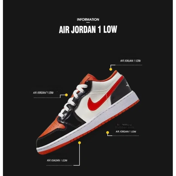 Jordan 1 Low Halloween 2023 GS