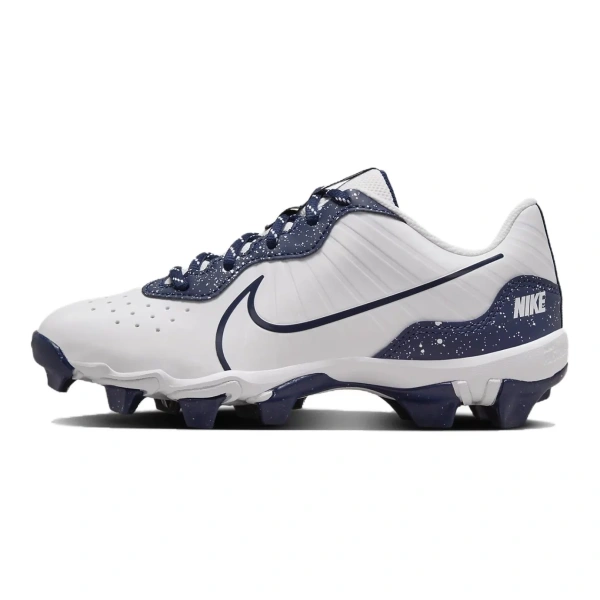 Nike Alpha Huarache 4 Anti-Slip Wear-Resistant Kids' Training Shoes White Blue Kids'