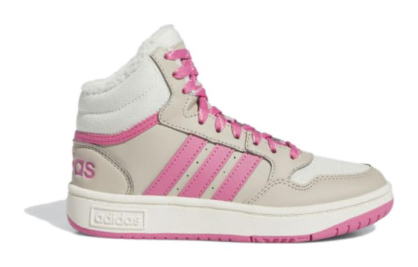 adidas Hoops 3.0 Mid J 'Wonder Beige Pink Fusion'