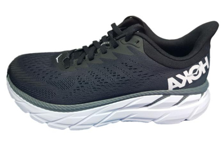 HOKA ONE ONE Clifton 7 Беговые кроссовки Низкий Верх Черные Мужские