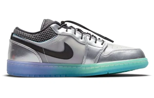 JORDAN 1 Low Toggle Silver Women's