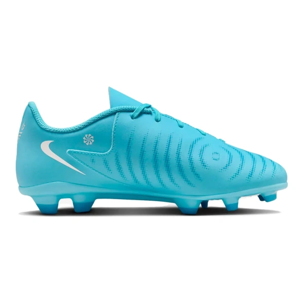 Nike Jr. Phantom GX 2 Club Anti-Slip Wear-Resistant Low-Top Kids' Soccer Shoes Blue White Kids'