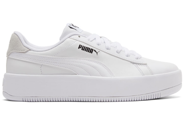 PUMA Lily Platform Leather 'White' Women's