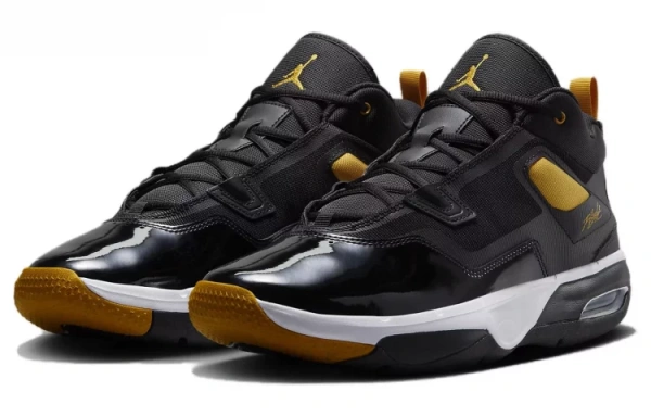 JORDAN Stay Loyal 3 Black Yellow Ochre