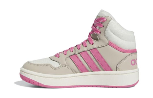 adidas Hoops 3.0 Mid J 'Wonder Beige Pink Fusion'
