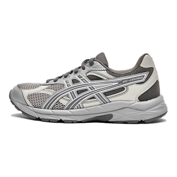 Asics Гель CONTANA GS Детские беговые кроссовки Низкие Черно-янтарные Kids