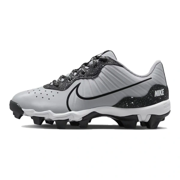 Nike Alpha Huarache 4 Anti Slip Wear Resistant Kids' Training Shoes Gray Black Kids'