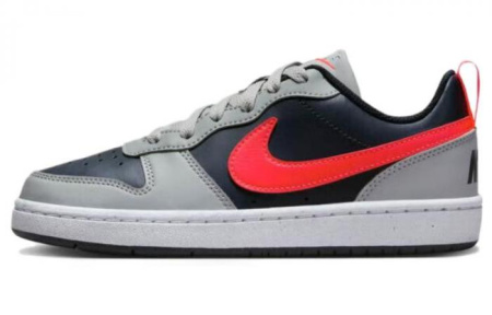 Nike Court Borough Low Bright Crimson GS