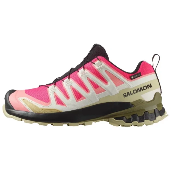 SALOMON XA Pro 3D V9 Anti Slip Wear Resistant Low Top Outdoor Shoes Women's Pink