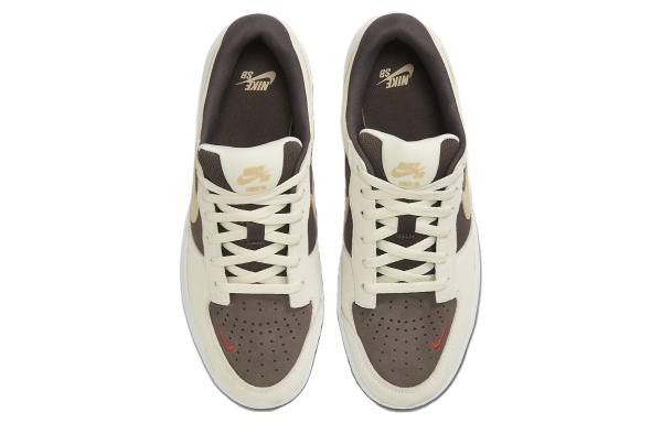 NIKE SB Force 58 Повседневная обувь Низкий Топ Коричневый Унисекс