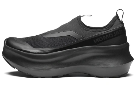 SALOMON Platform Slip On Comme Des Garcons Black