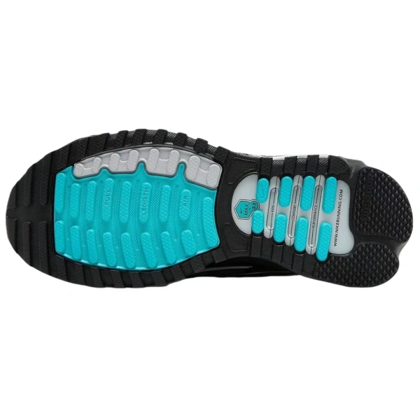 Nike AIR MAX TL 2.5 Anti Slip Wear Resistant Low Top Casual Running Shoes Unisex Black Gray Color