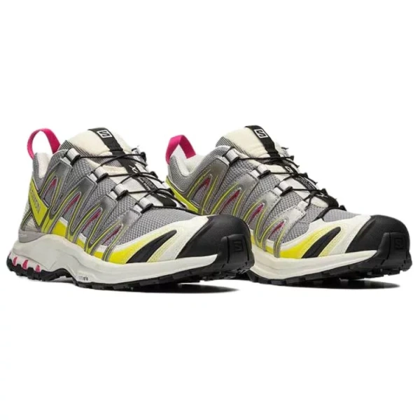 SALOMON XA Pro 3D ADV Cushioned Anti-Slip Wear-Resistant And Water-Resistant Low-Top Outdoor Shoes Unisex Shark Gray