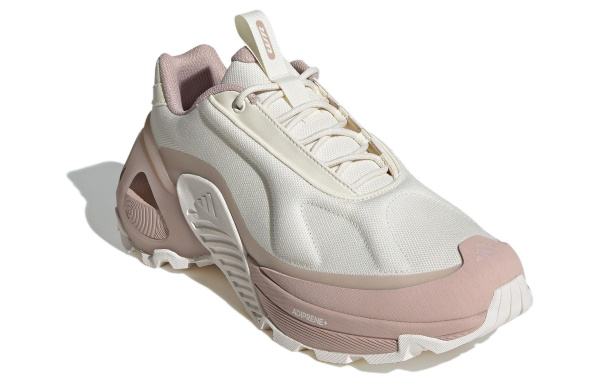 Adidas Edge Runner Беговые кроссовки Низкие Бежево-розовые Унисекс