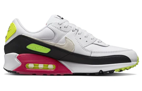 Nike Air Max 90 White Volt Rush Pink