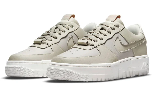 Nike Air Force 1 Low Pixel Stone Bone Summit White Women's