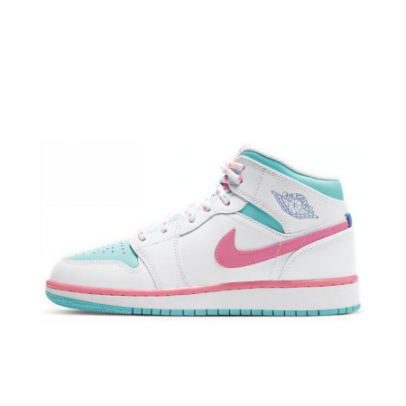 Jordan Air Jordan 1 Детские баскетбольные кроссовки MID Топ Унисекс