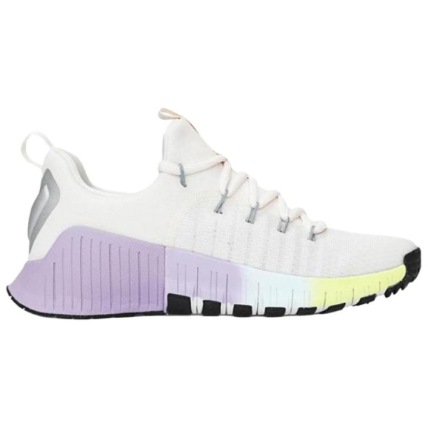 Nike Free Metcon 6 Anti Slip Wear Resistant Low Top Running Shoes Women's White Purple
