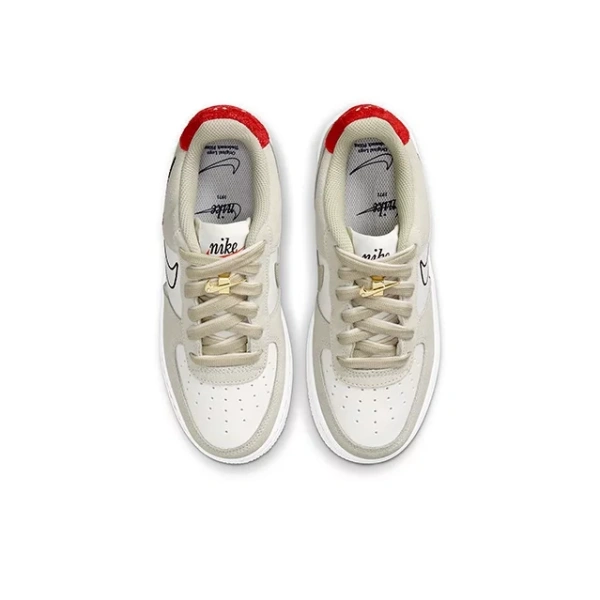 Air Force 1 LV8 S50 GS 'Light Stone University Red'