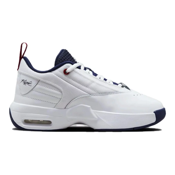 Jordan Max Aura 6 Anti Slip Wear Resistant Kids Lifestyle Shoes White Blue Teenagers