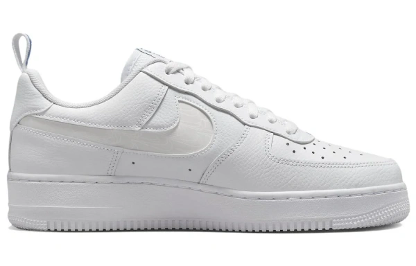 Nike Air Force 1 Low Reflective Swoosh White Blue