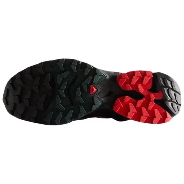 KITH x SALOMON Anti Slip Wear Resistant Low Top Casual Running Shoes Unisex Black Green