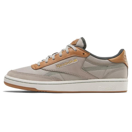 reebok Club C Кроссовки для скейтбординга Низкие Серо-коричневые Унисекс