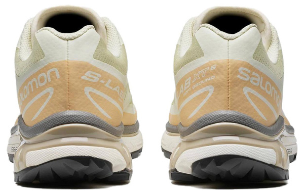 SALOMON XT 6 Устойчивый к истиранию Дышащий Низкий Топ Уличная обувь Unisex Light Зеленый