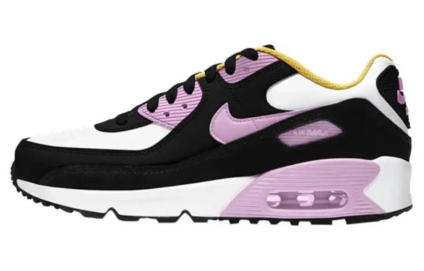 Nike Air Max 90 Leather GS Black Light Arctic Pink