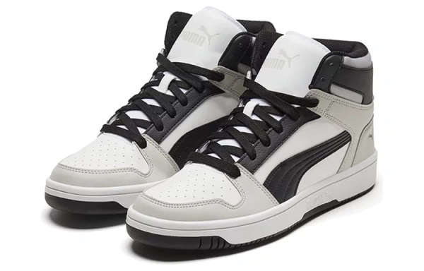 PUMA Rebound LayUp Black/White/Blue Mid