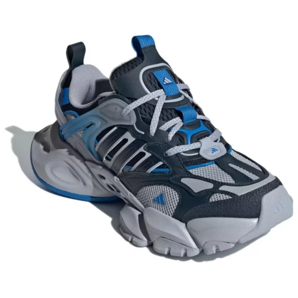 Adidas XLG RUNNER DELUXE Anti Slip And Wear Resistant Breathable Low Top Casual Running Shoes Unisex Gray