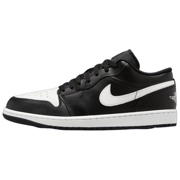 Jordan Air Jordan 1 Винтажные баскетбольные кроссовки Low Top Черные Унисекс