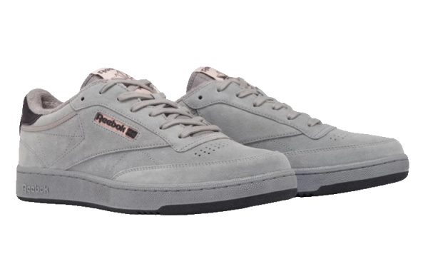 reebok Club C Series Кроссовки для скейтбординга Низкие Серые Унисекс