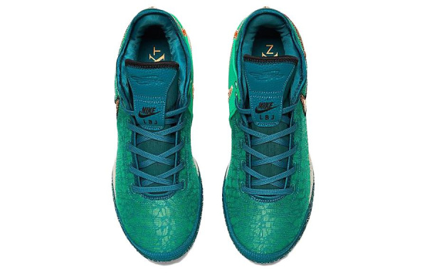 NIKE LeBron NXXT Gen Баскетбольные кроссовки MID Топ Темно-зеленый Мужские