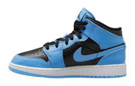 Jordan Air Jordan 1 Детские баскетбольные кроссовки MID Топ Унисекс